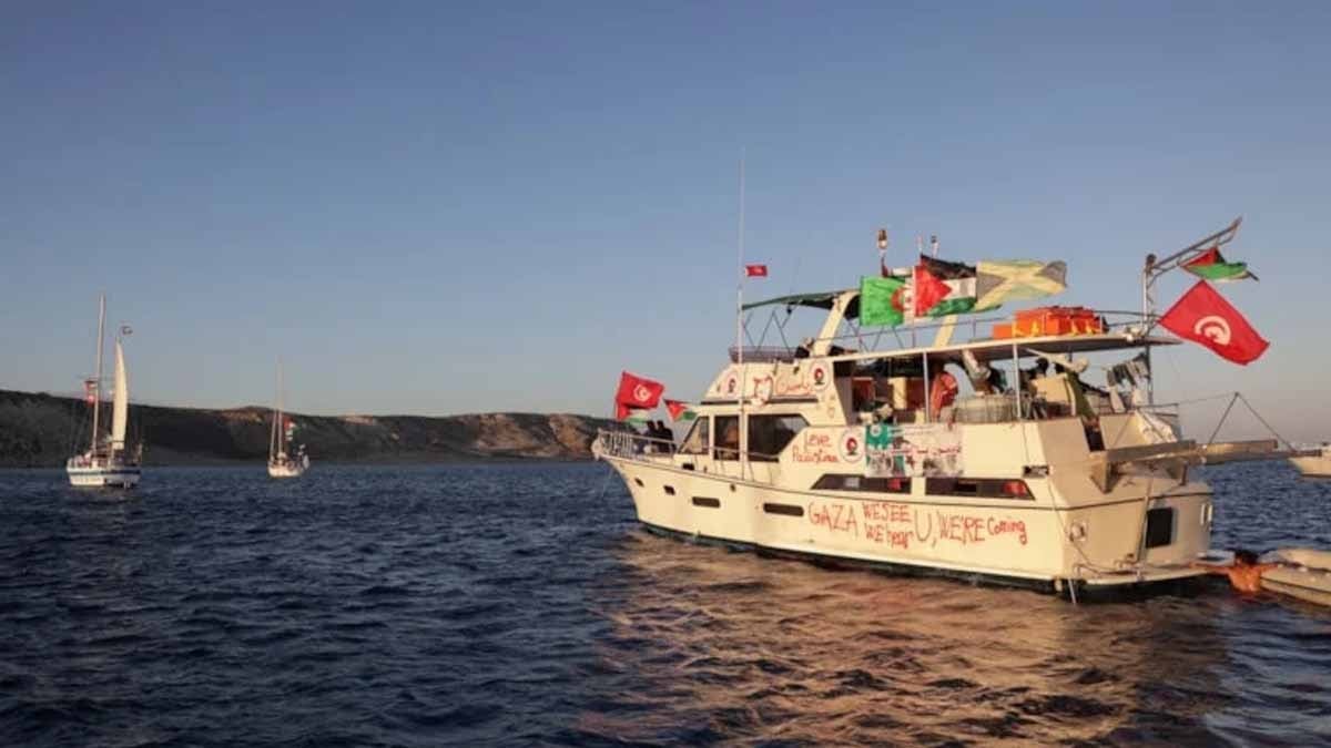 Sumud filosu Gazze'ye kaç gemiyle gitti, şu an nerede, filoda kimler var?