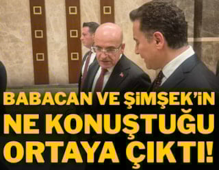 Worüber Ali Babacan und Mehmet Şimşek beim Empfang gesprochen haben, wurde enthüllt!