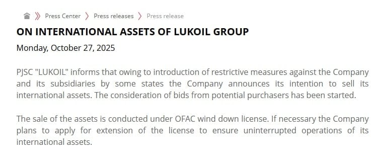 Lukoil akaryakıt istasyonu