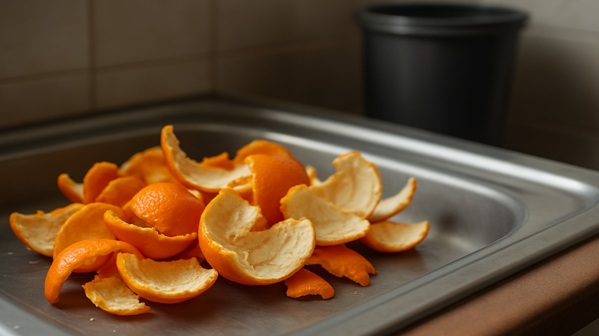 Mandalina kabuğunu çöpe atanlar yandı: Meğer gizli hazine burada saklıymış