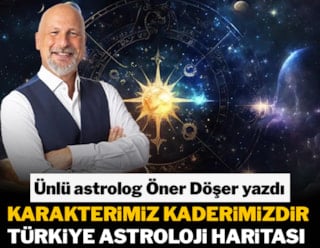 Nuestro carácter es nuestro destino. Mapa astrológico de Turquía.