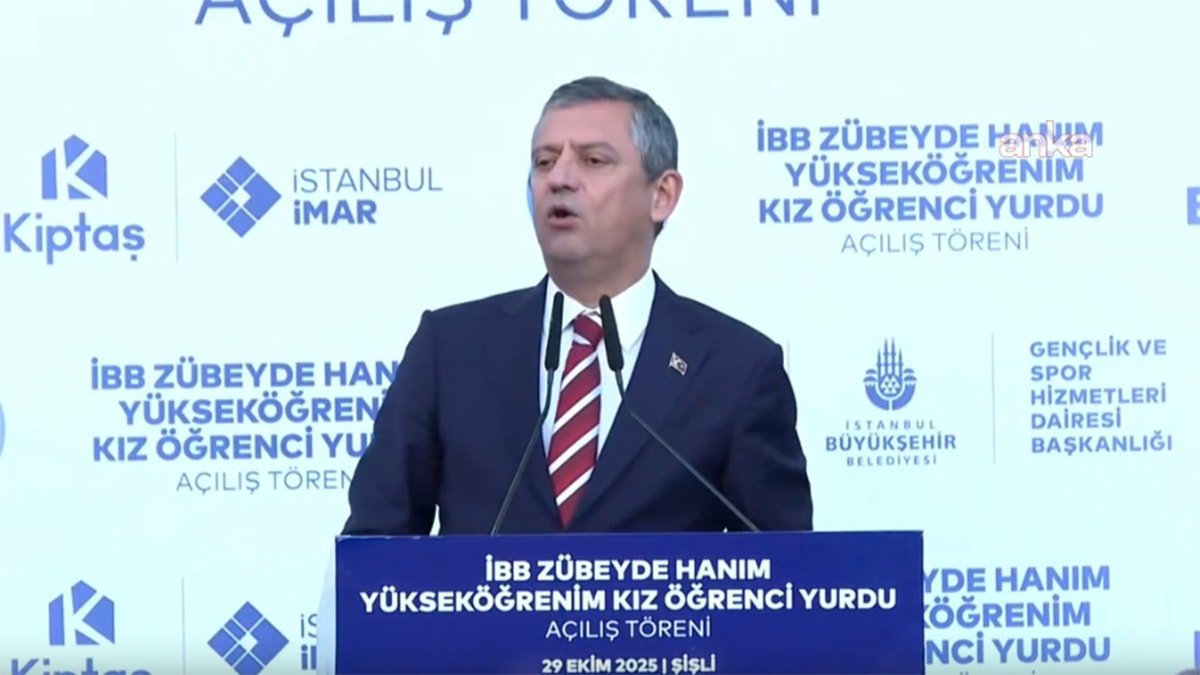 CHP lideri Özel: İlk talimatımız budur iktidarımızda