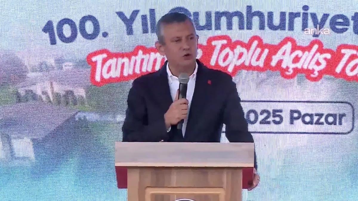 Özel'den Erdoğan'a canlı yayın çağrısı