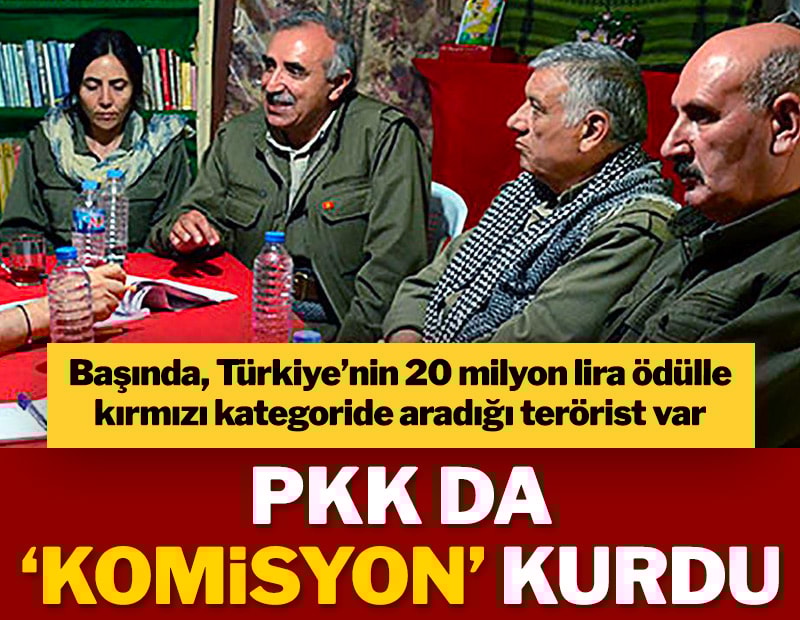 PKK da ‘komisyon’ kurdu
