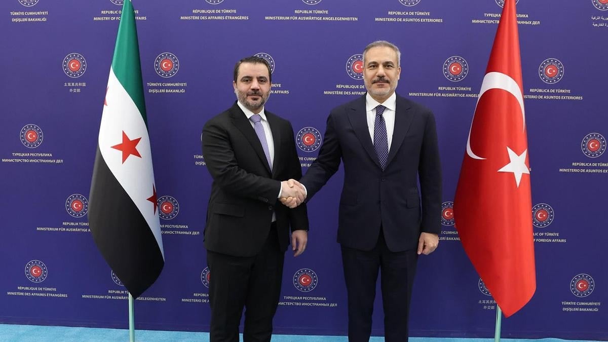 Dışişleri Bakanı Suriyeli mevkidaşı ile görüştü