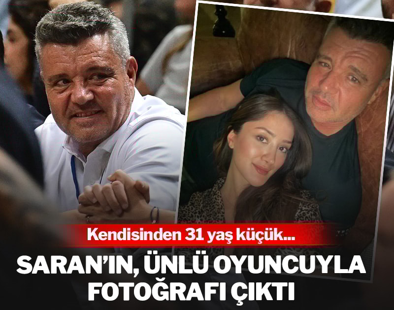 Sadettin Saran'ın Nafia Tanrıverdi ile fotoğrafı çıktı: Kendisinden 31 yaş küçük...