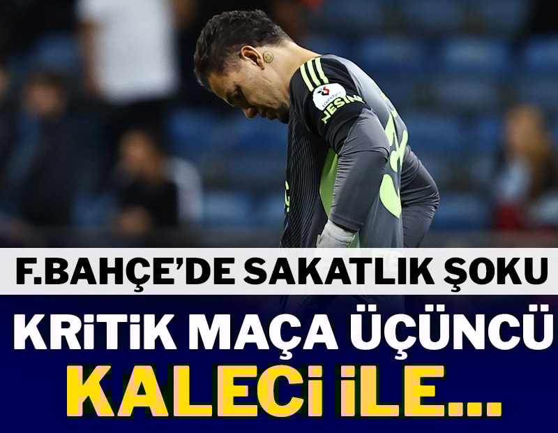 Fenerbahçe'de Ederson şoku! Oynayamazsa üçüncü kaleci...