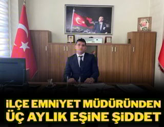 ¡El jefe de policía del distrito utilizó violencia contra su esposa de 3 meses!