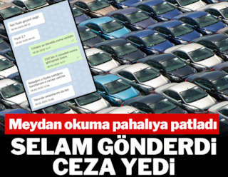 Diese Ankündigung kam ihn teuer zu stehen: Er wird eine Geldstrafe von 279.000 Lira zahlen.