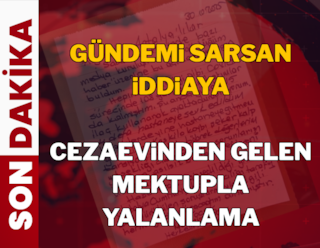 Handschriftliche Dementi der Anschuldigung, die die Tagesordnung erschütterte.