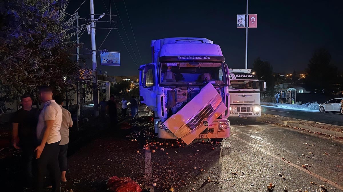 Batman'da TIR Kazası: 1 Ölü, 1 Yaralı
