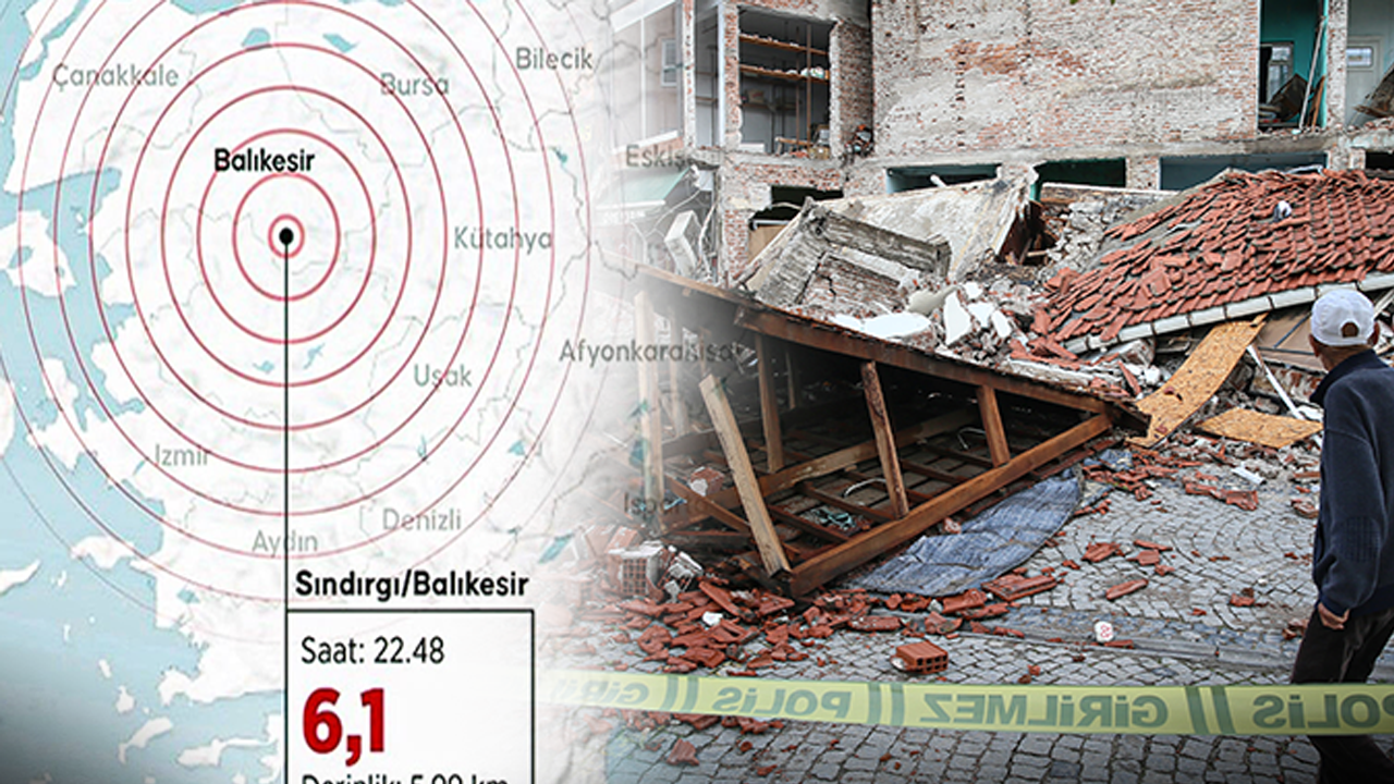 Sındırgı depreminde atom bombası kadar enerji yayıldı: Merkezdeki şiddeti 8'miş!