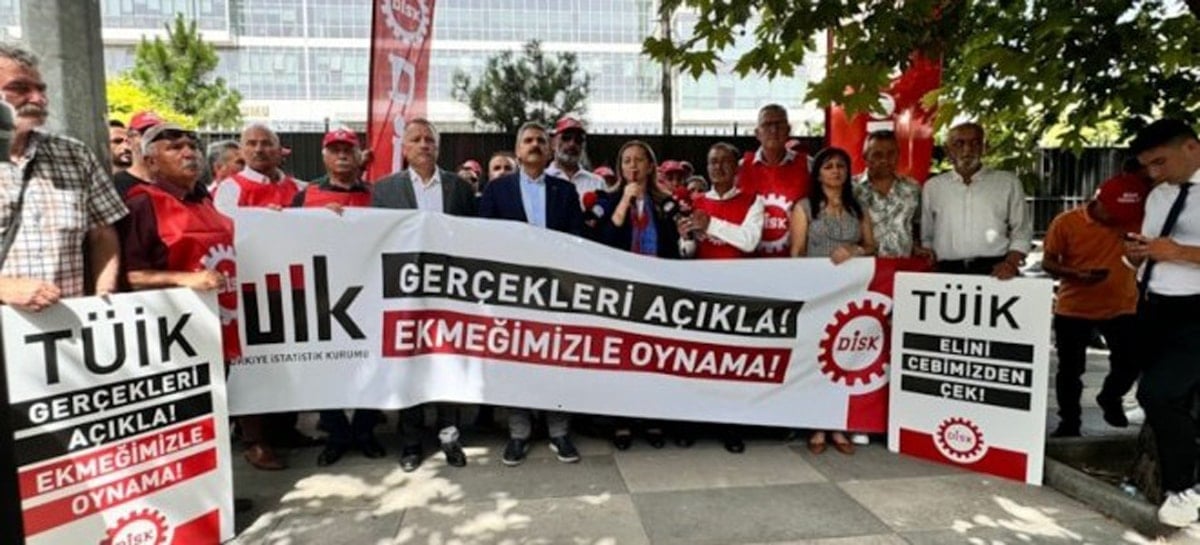 TÜİK pankart