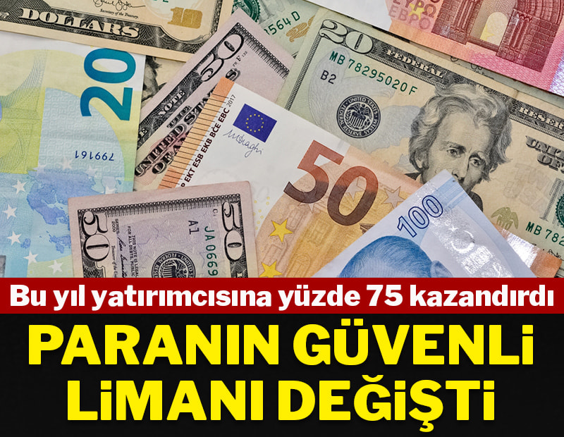 Paranın güvenli limanı değişti: Bu yıl yatırımcısına yüzde 75 kazandırdı