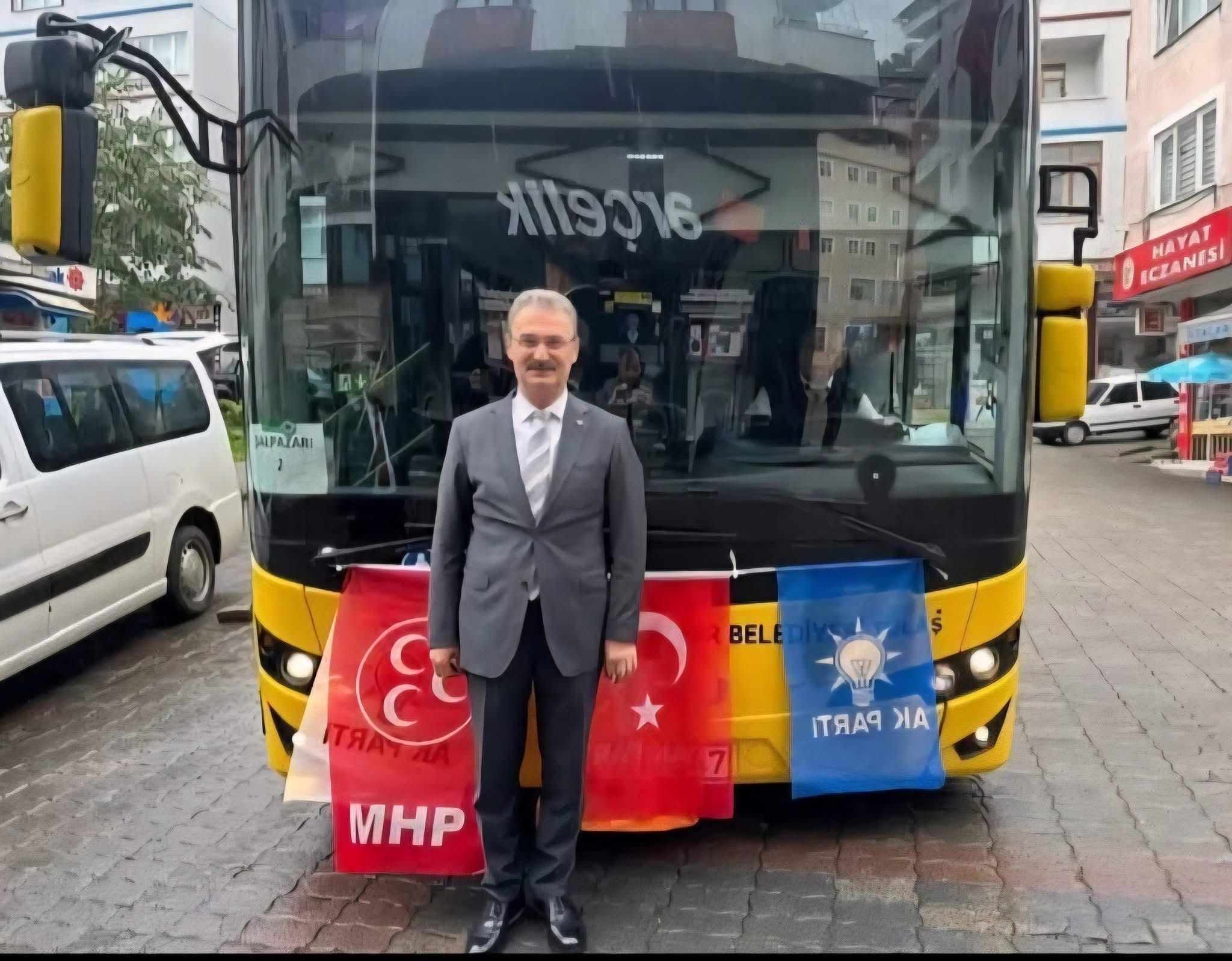 Ulaşım değil propaganda taşındı