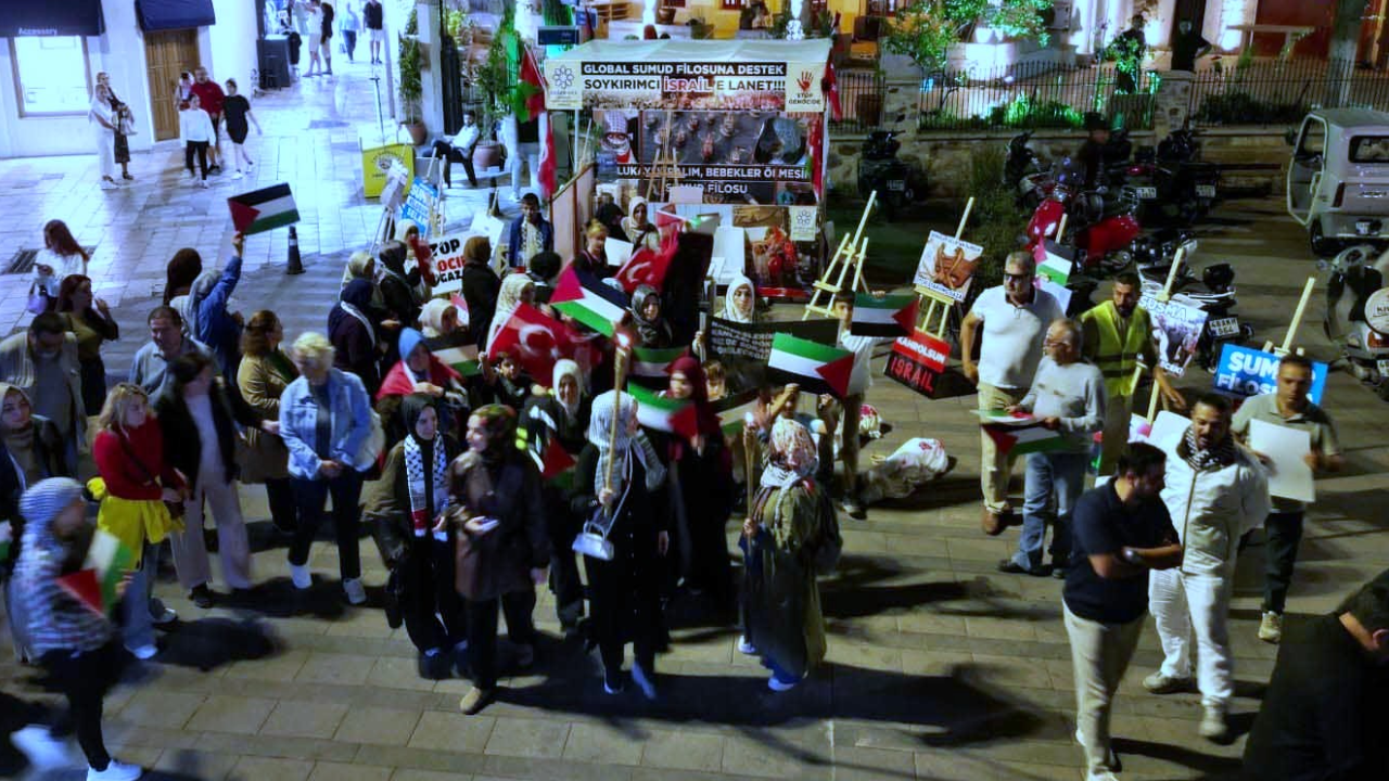 Bodrum’dan Sumud filosuna destek