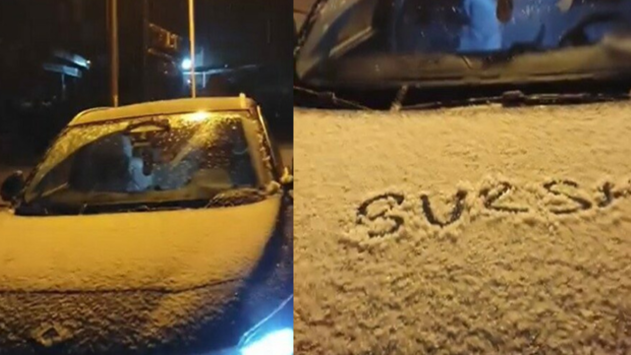 Uludağ'a ilk kar düştü!