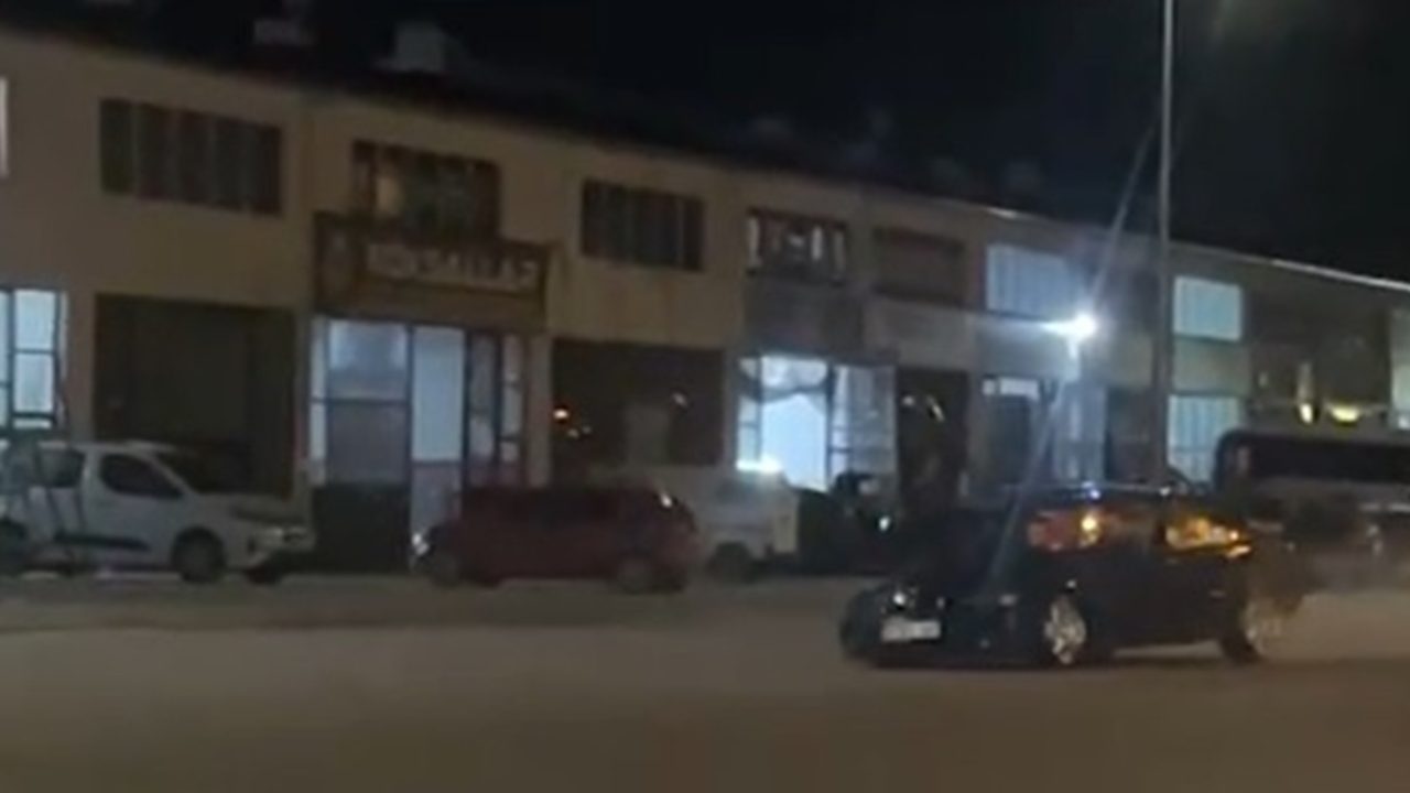 Drift yapan sürücüye büyük ceza