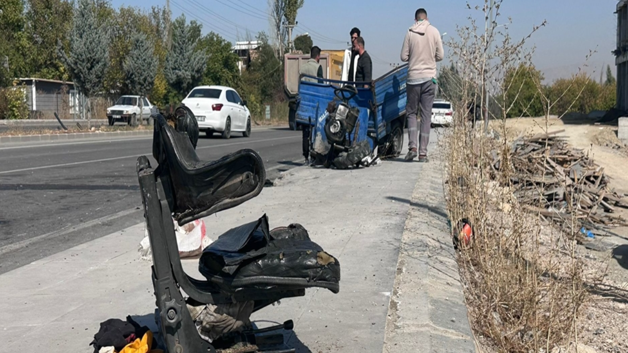 Malatya’da zincirleme kaza; 1’i ağır, 3 yaralı