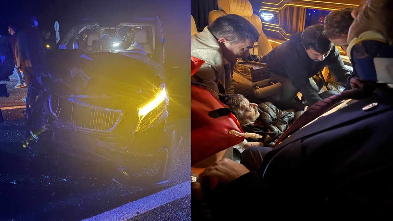 Anahtar Parti Genel Başkan Yardımcısı kaza geçirdi