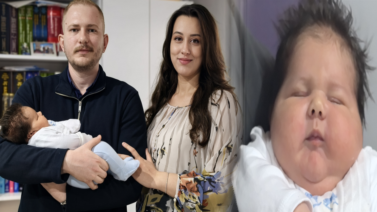 Türkiye'nin en ağır bebeği Bursa'da doğdu!