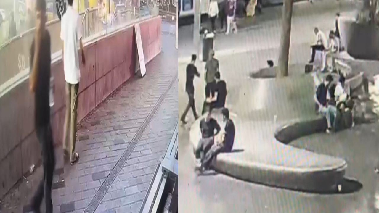 Taksim'de telefon çalıp, mağduru yanlış yöne gönderdi