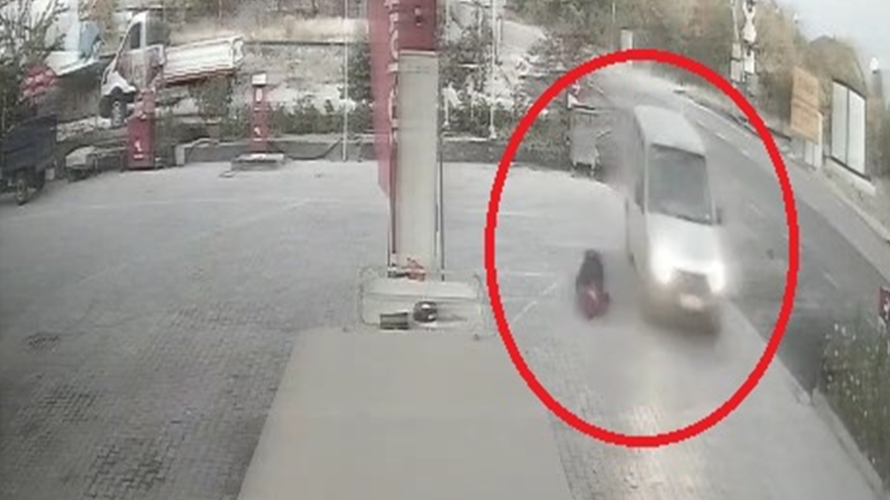 Eniştesine araçla çarpıp kaçtı; o anlar kamerada