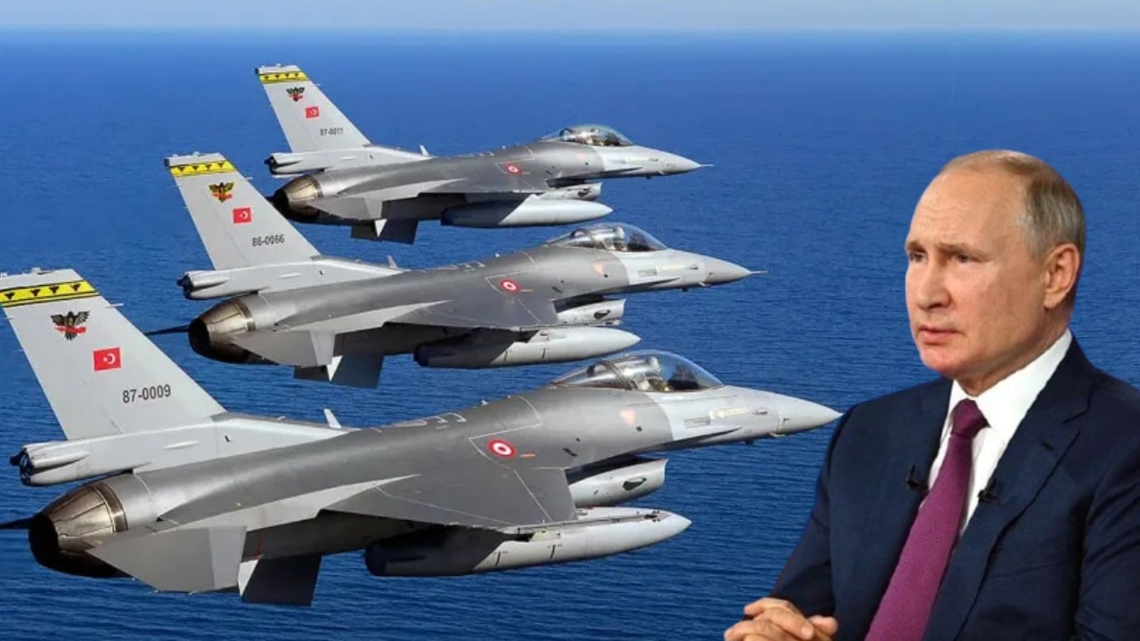 Türk F-16'ları Putin'i koruyacak! Rus basını bunu konuşuyor