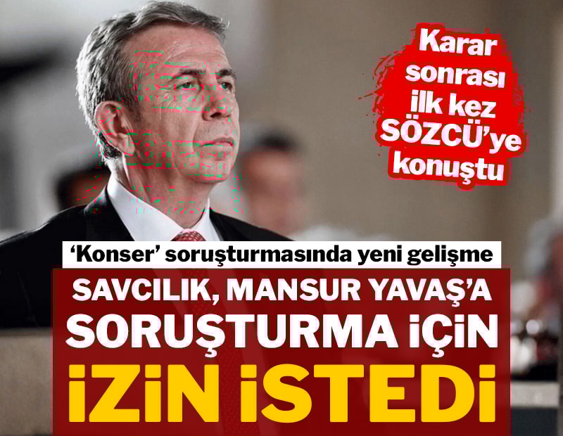 Son dakika... Savcılık, Mansur Yavaş’a soruşturma için izin istedi