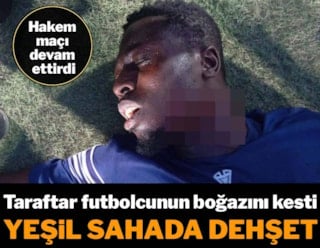 Ужас в Нигерии: фанат перерезал горло футболисту