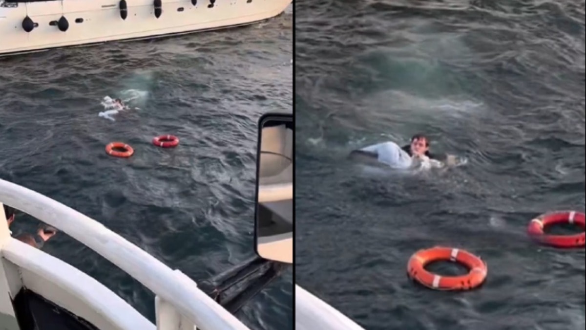 Üsküdar'da kadın yolcu feribottan düştü: Genç adam gözünü kırpmadan suya atlayıp kurtardı