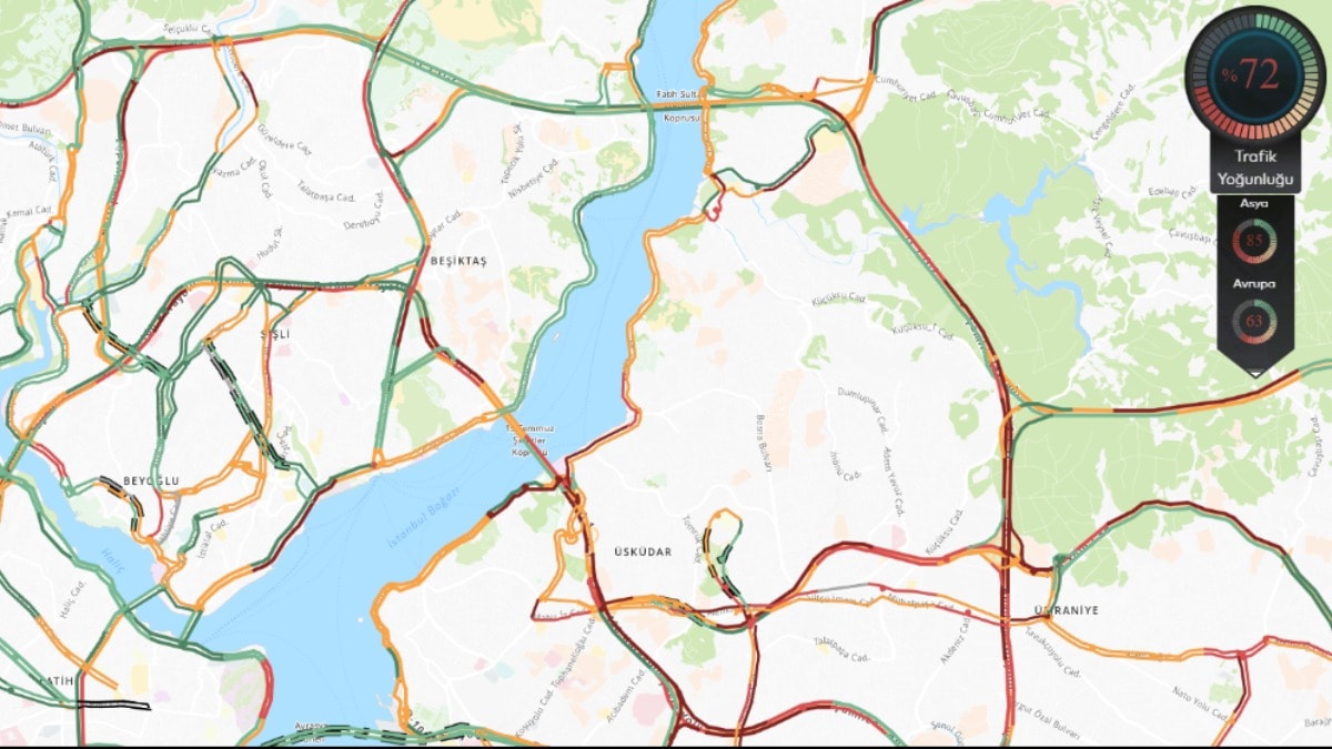 İstanbul yeni haftaya trafikle başladı!