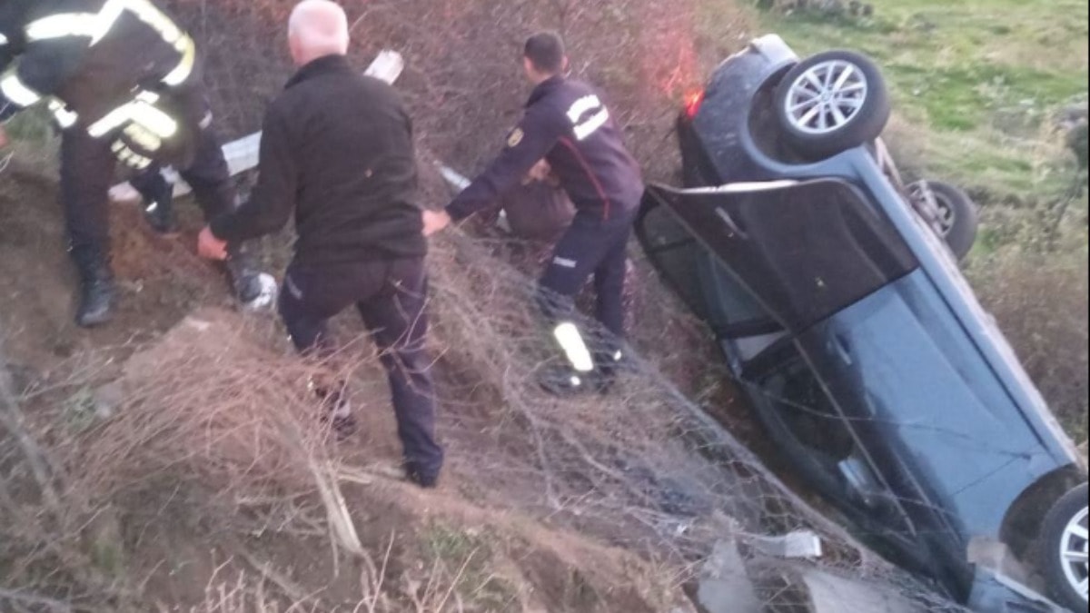 Aydın’da otomobil devrildi: 6 yaralı