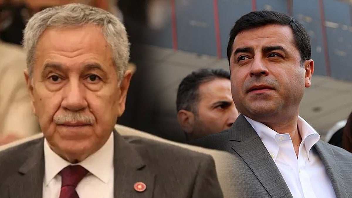 Ziyaret sonrası Bülent Arınç açıkladı: Selahattin Demirtaş'tan 'adaylık' kararı