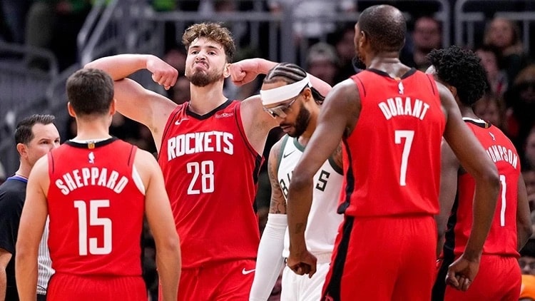 Alperen double-double yaptı! Houston, Wizards'ı mağlup etti