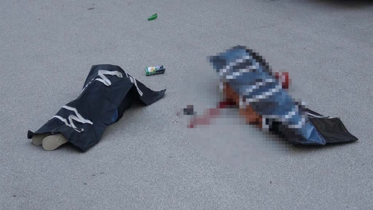 Sokak ortasında dehşet! Kovaladığı kadını öldürüp, intihar etti