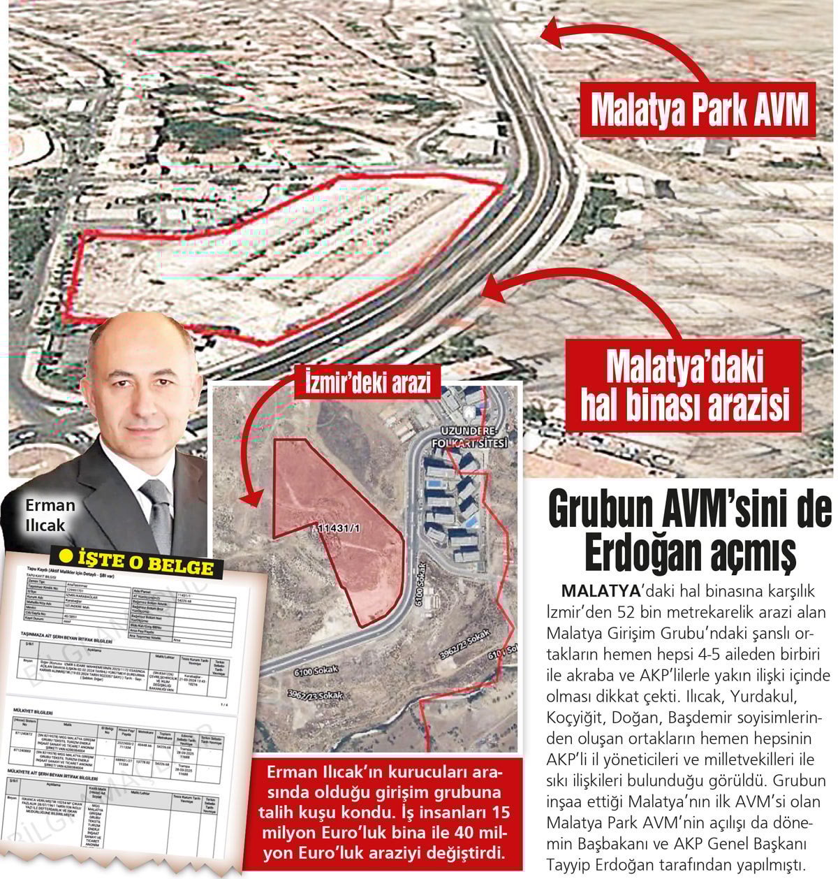 İzmir Karabağlar arsa - takas iddiası