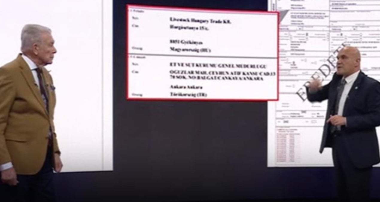 Et skandalı Arena'da açıklandı! Turhan Çömez belgeleri tek tek ortaya koydu