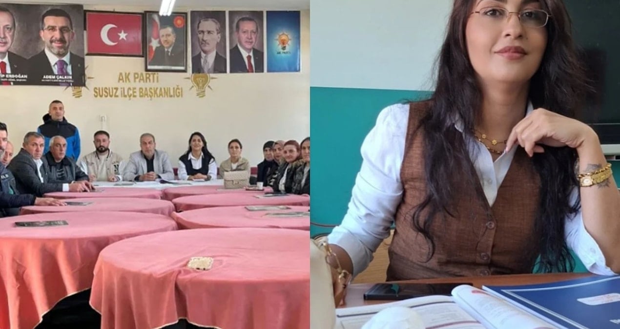 Skandal ifşa oldu: Hem AKP kadın kolların başkanı, hem öğretmen hem de kantinci