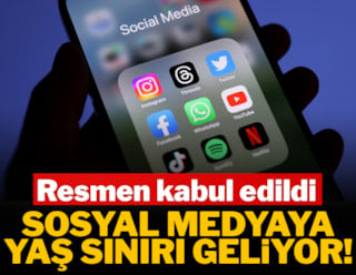 Sosyal medyaya yaş sınırı geliyor
