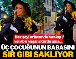 Она держит в секрете отца своих троих детей.