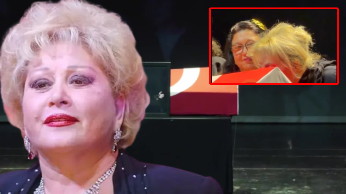 Ünlü sanatçı Muazzez Abacı'nın tabutuna sarılıp hüngür hüngür ağladı