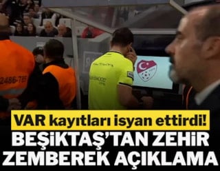 Beşiktaş'tan hakem isyanı: 'Yeterli eğitime sahip değil ve kötü niyetli'