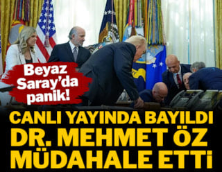 Paniek in het Witte Huis! Dr. Mehmet Öz viel flauw op live-tv en greep in!