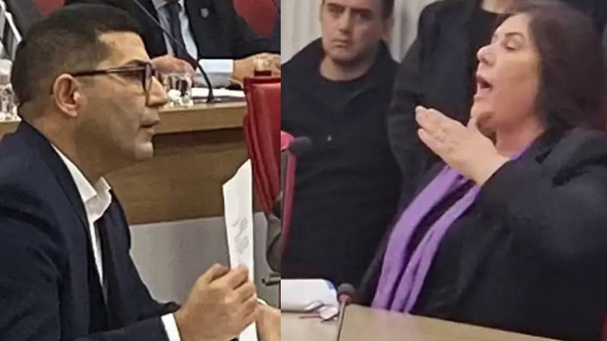 Toplantı başlar başlamaz AKP'li Çerçioğlu'yla CHP'liler arasında kavga çıktı