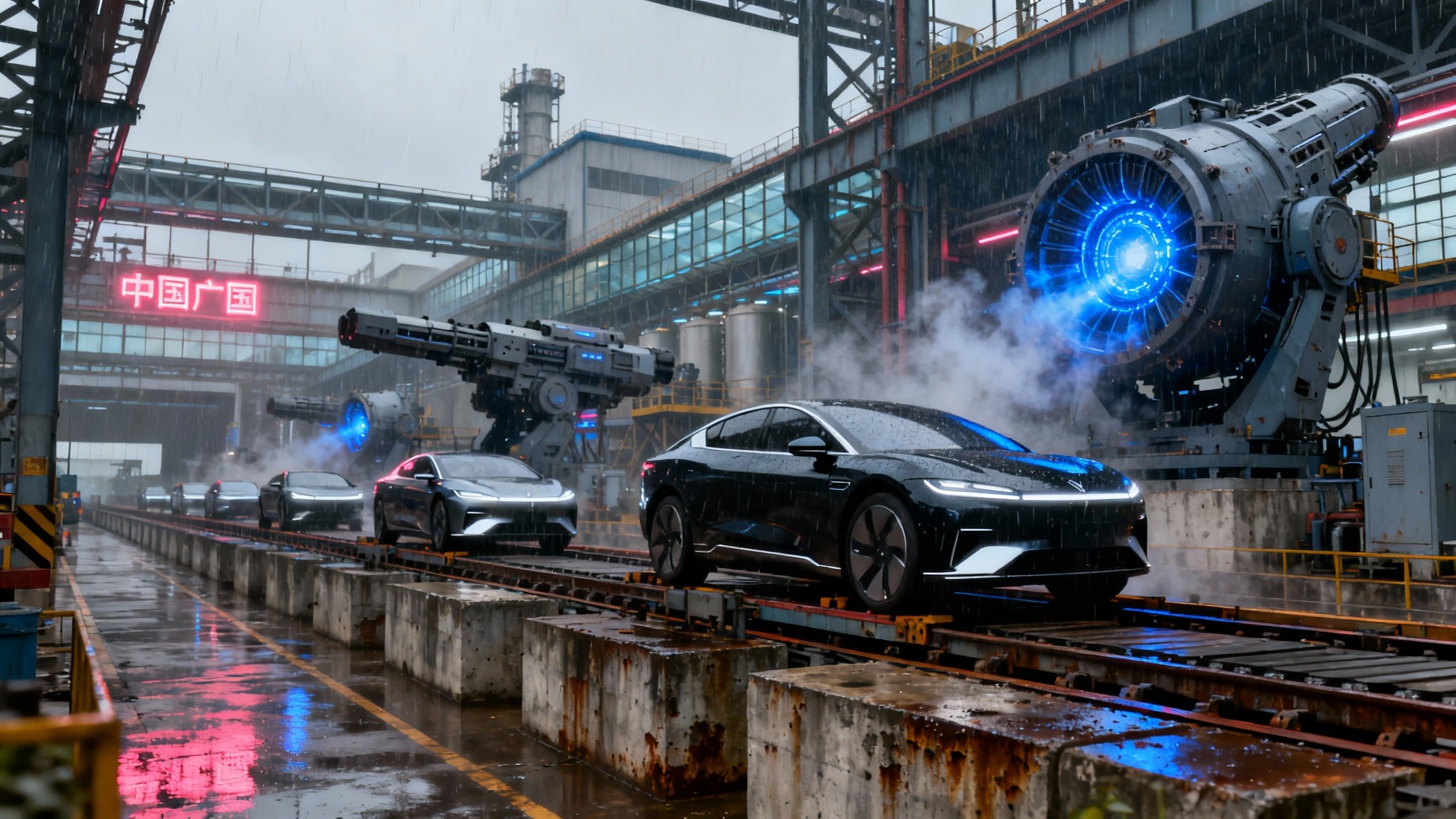 Elektrikli araç üretimi ve üretim hattı