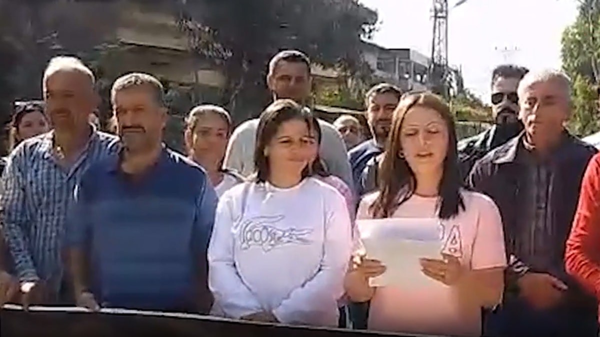 Hatay'daki taş ocağı halkı sokağa döktü