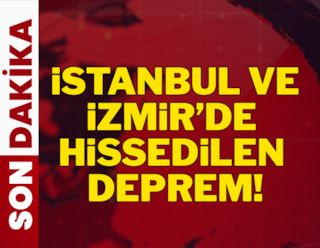Землетрясение ощущалось в Стамбуле и Измире!