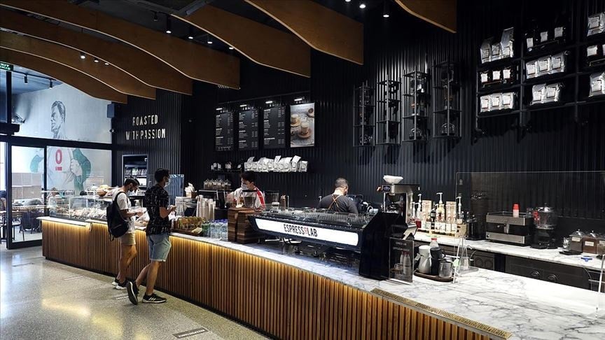 EspressoLab kahve şubesi