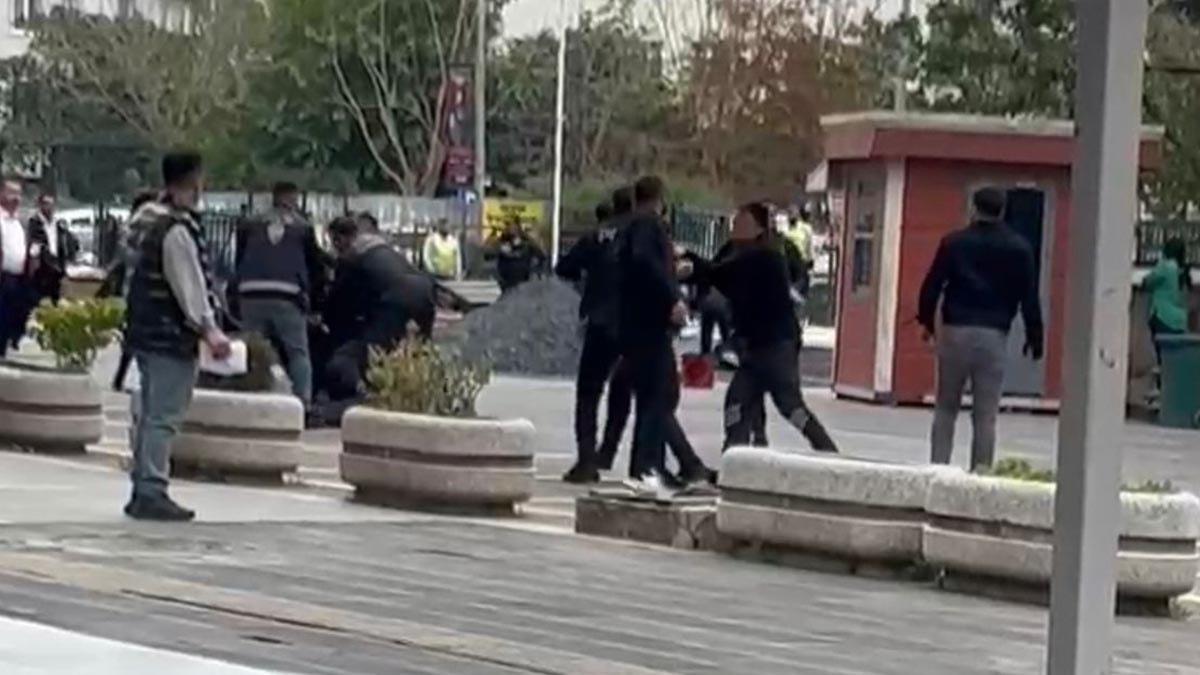 Bakırköy Adliyesi’nde duruşma sonrası kavga